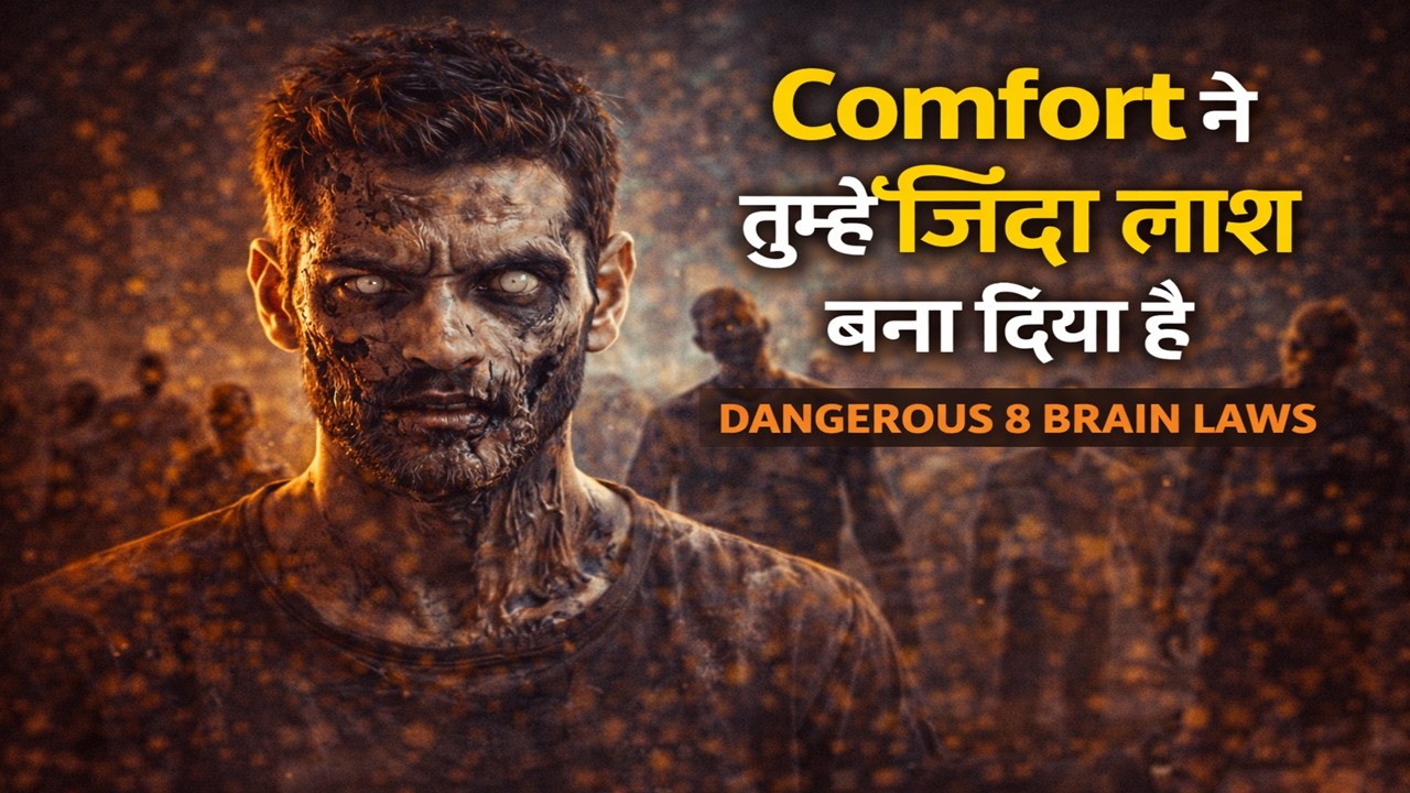 Comfort ने तुम्हें जिंदा लाश बना दिया है | Dangerous 8 Brain Laws