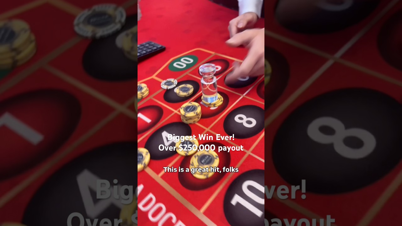 Крупнейший выигрыш в истории! Выплата более $250 000! Рулетка по-крупному! Безумная ставка $80 00...