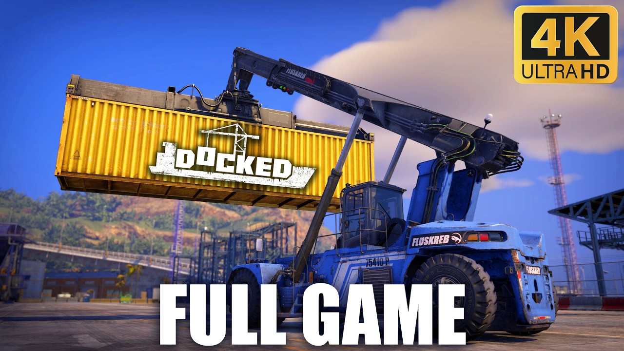 DOCKED Gameplay Walkthrough Full Game (PS5 Gameplay) No Commentary
