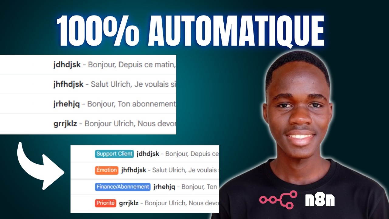 J'ai construit un Agent IA qui Trie mes Emails avec n8n