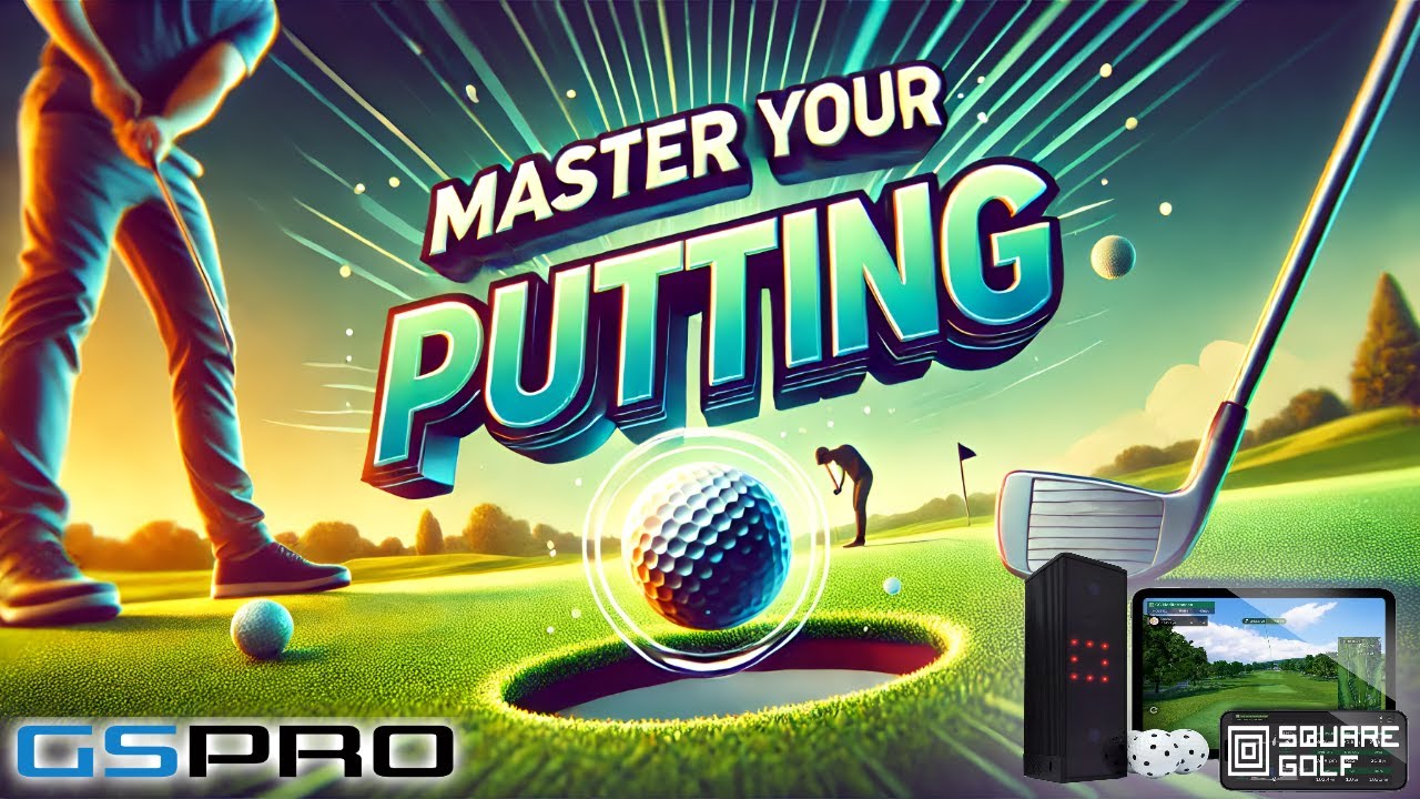 The Coolest Putting Practice You Didn&rsquo;t Know Existed! ★ Putting Center ★ On GSPro & Square Golf LM!