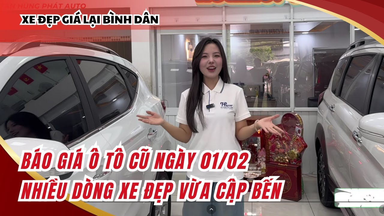 Báo giá nhanh các mẫu ô tô đang có mặt tại Salon THP…