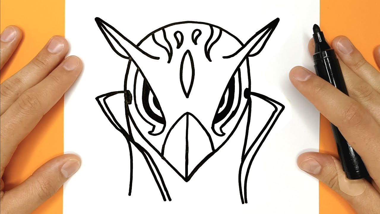 Cómo dibujar LUMINOS paso a paso - FORTNITE
