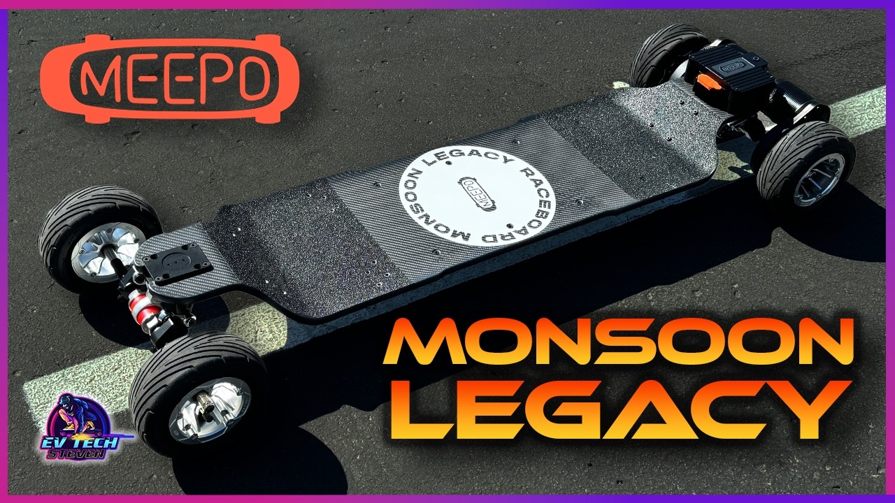 Meepo MLR Raceboard FirstLook - Meepo Monsoon Raceboard Unbox - First Impressions Electric Raceboard