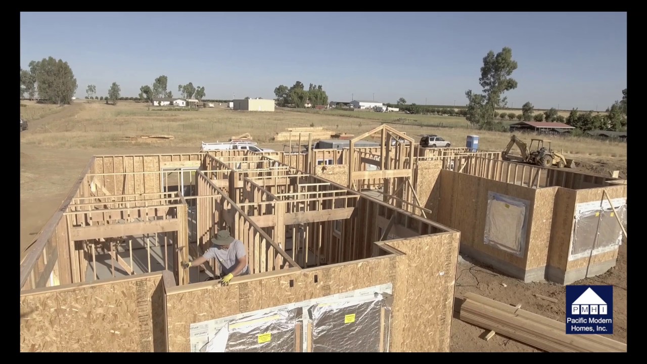 Watch this Home Being Framed and Sided in 12 Days.