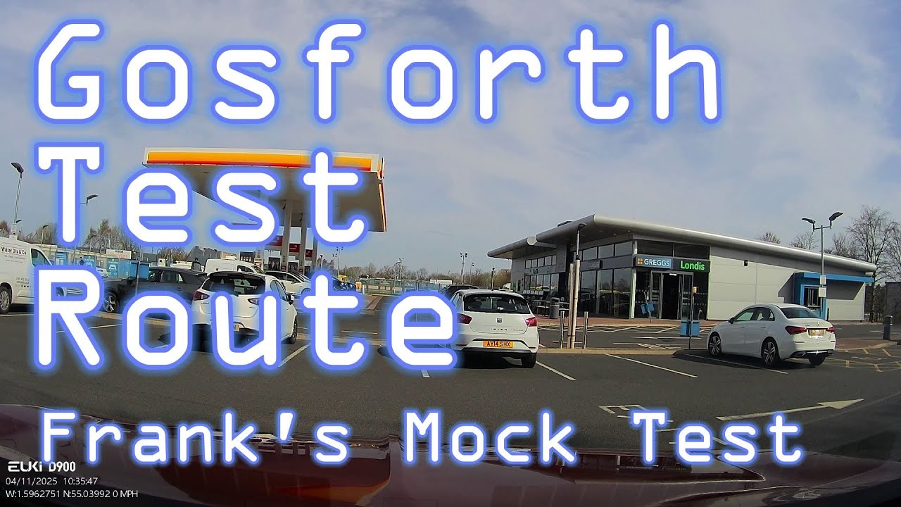 Gosforth Test Route - Frank's Mock!