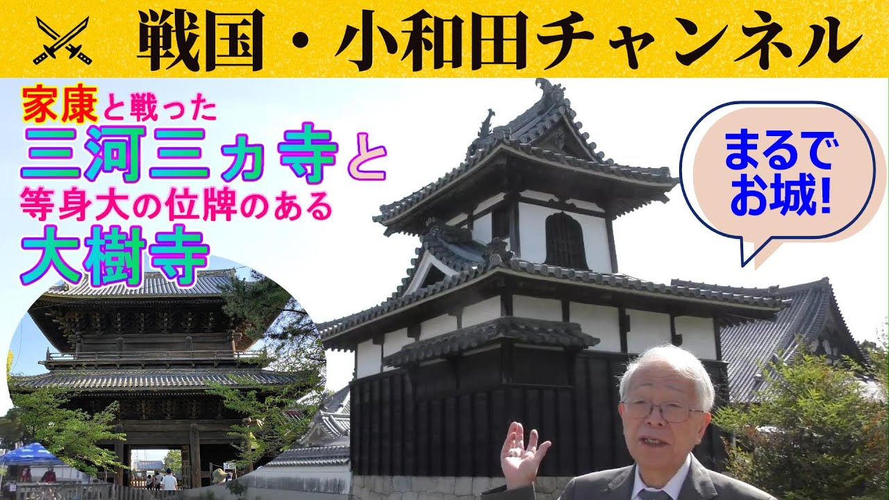 【どうする家康】三河三ヵ寺と大樹寺
