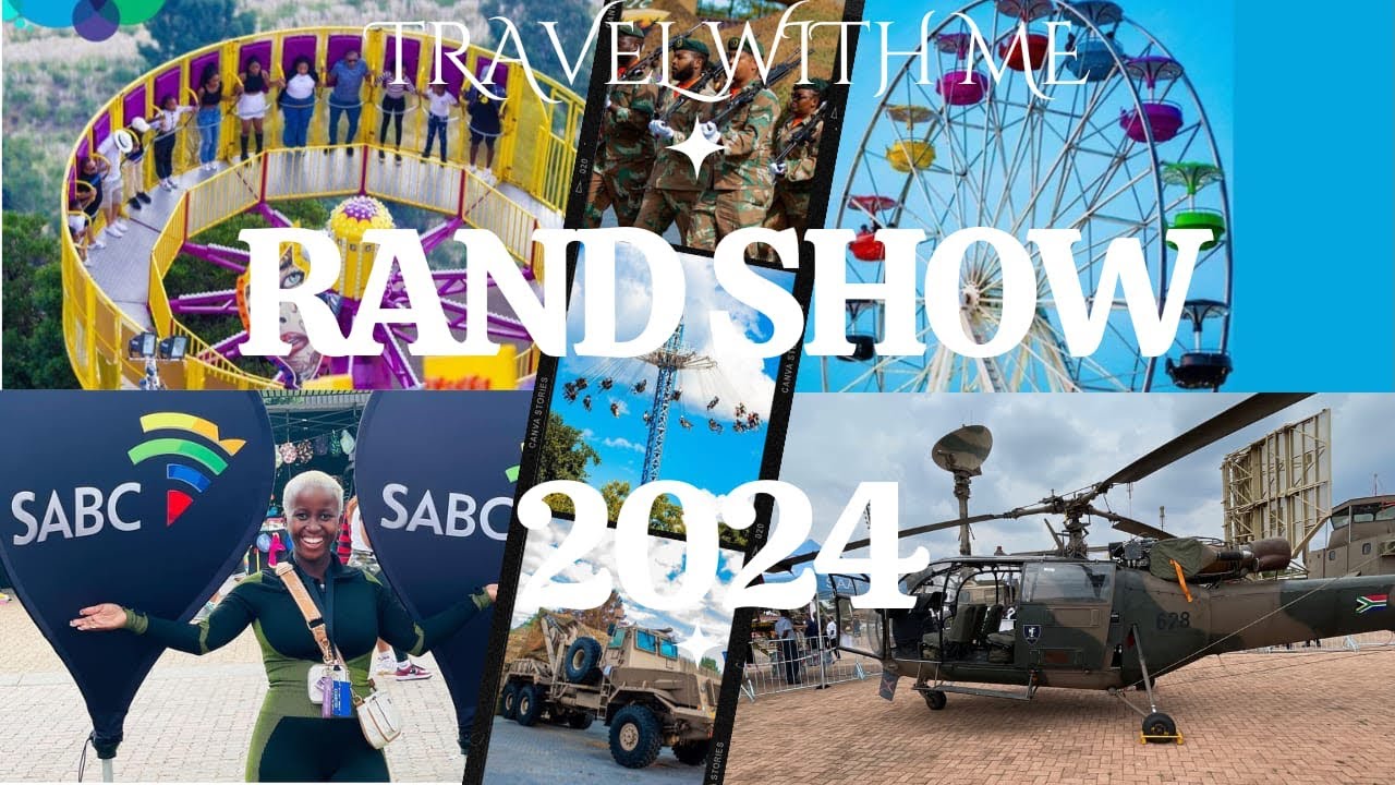 TRAVEL WITH ME: RAND SHOW 2024| EXHIBITIONS| SA MILITARY| AMAPIANO & MUSIC