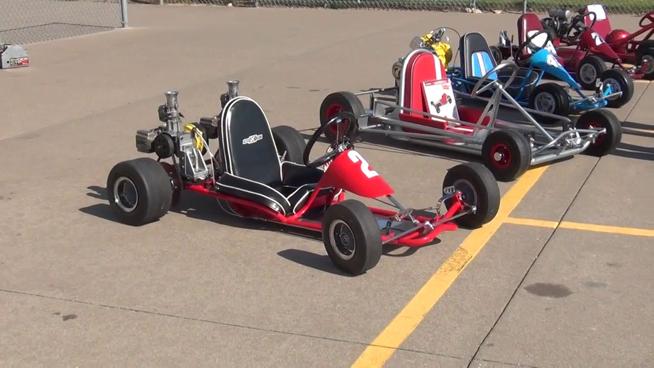 Various Vintage Go Karts - 2017 VKA Delmar - Kart Show