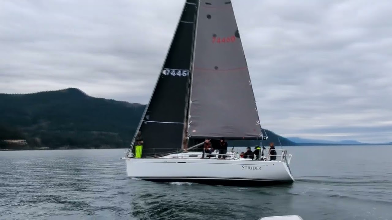 Vendovi Island Race 22 - Hravn racing J109 sailboat race video on Google Pixel 6 Pro - Peter Hallett