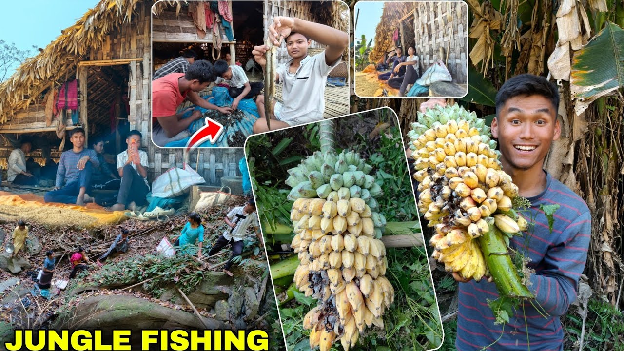 Jungle Par Group Fishing || Tripura Fishing Video 