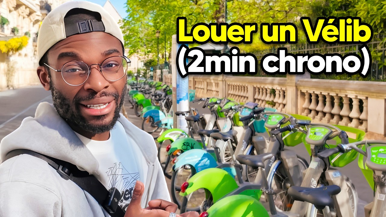 COMMENT PRENDRE UN VELIB ? (VÉLO PARIS)