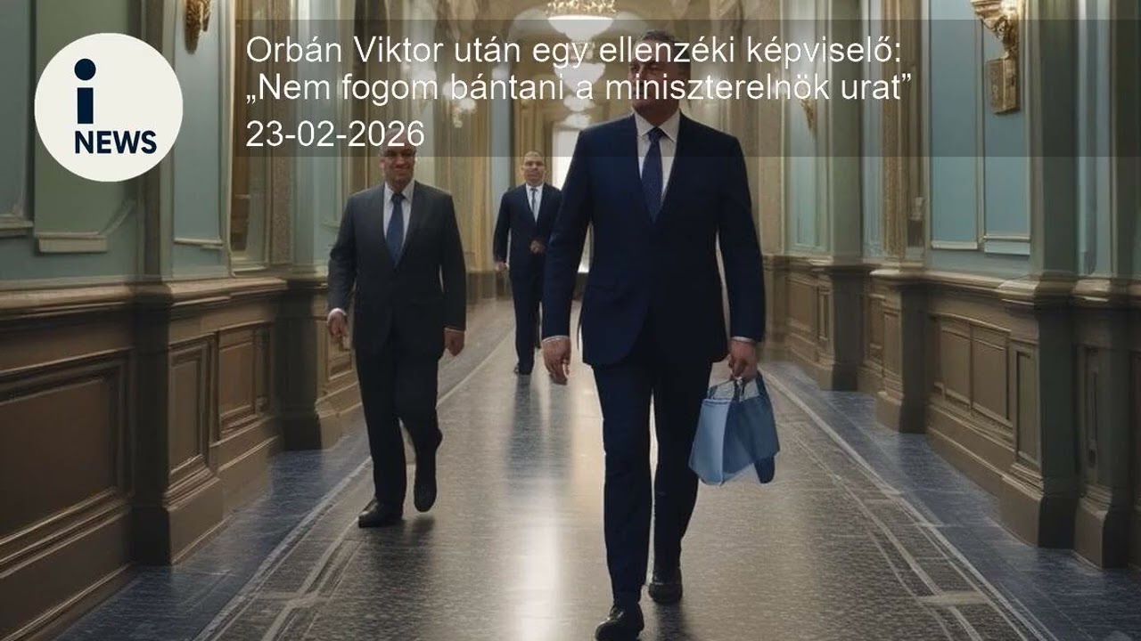 Orbán Viktor után egy ellenzéki képviselő: „Nem fogom bántani a miniszterelnök urat”