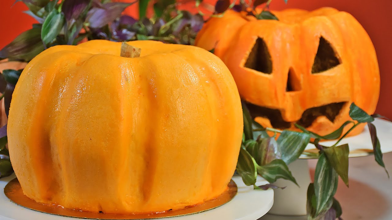 BOLO ABÓBORA DE HALLOWEEN | BOLOS BAFÔNICOS