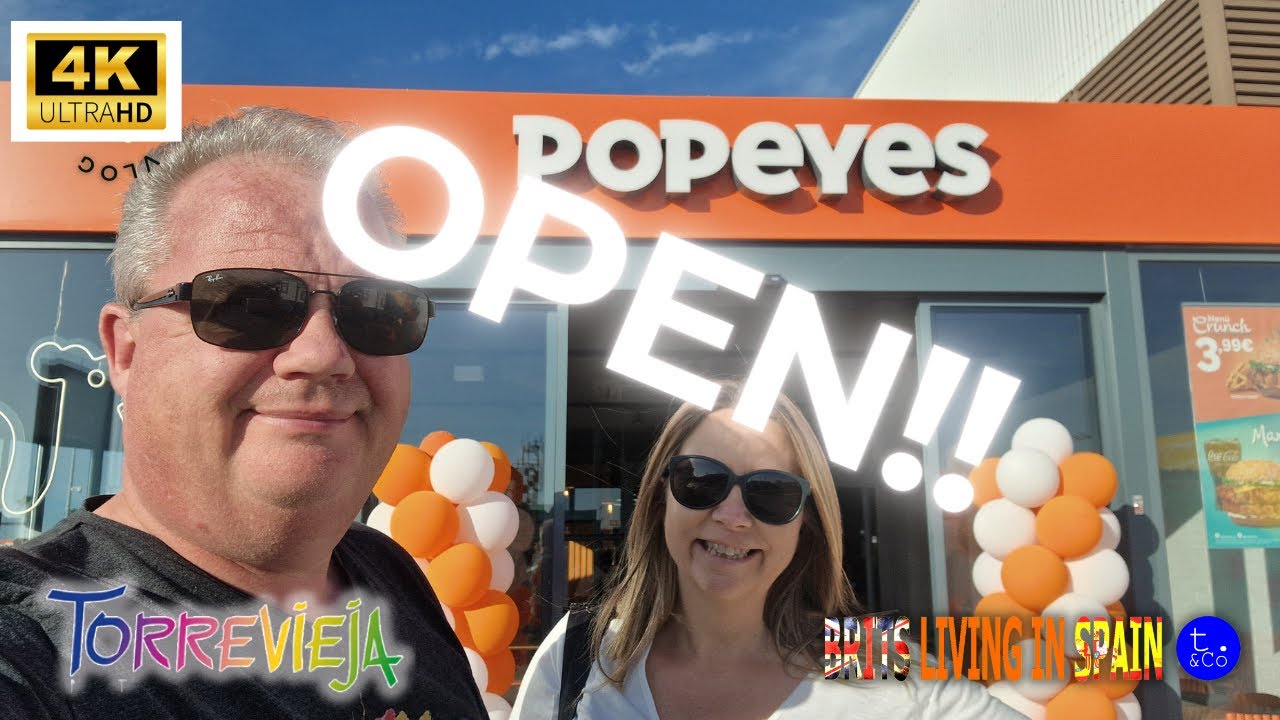 Это худшая курица в Торревьехе? 🇪🇸 Курица Popeyes с хабанерас