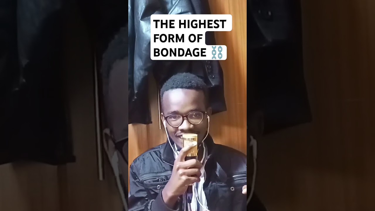 The highest form of bondage you can put your self into....💔