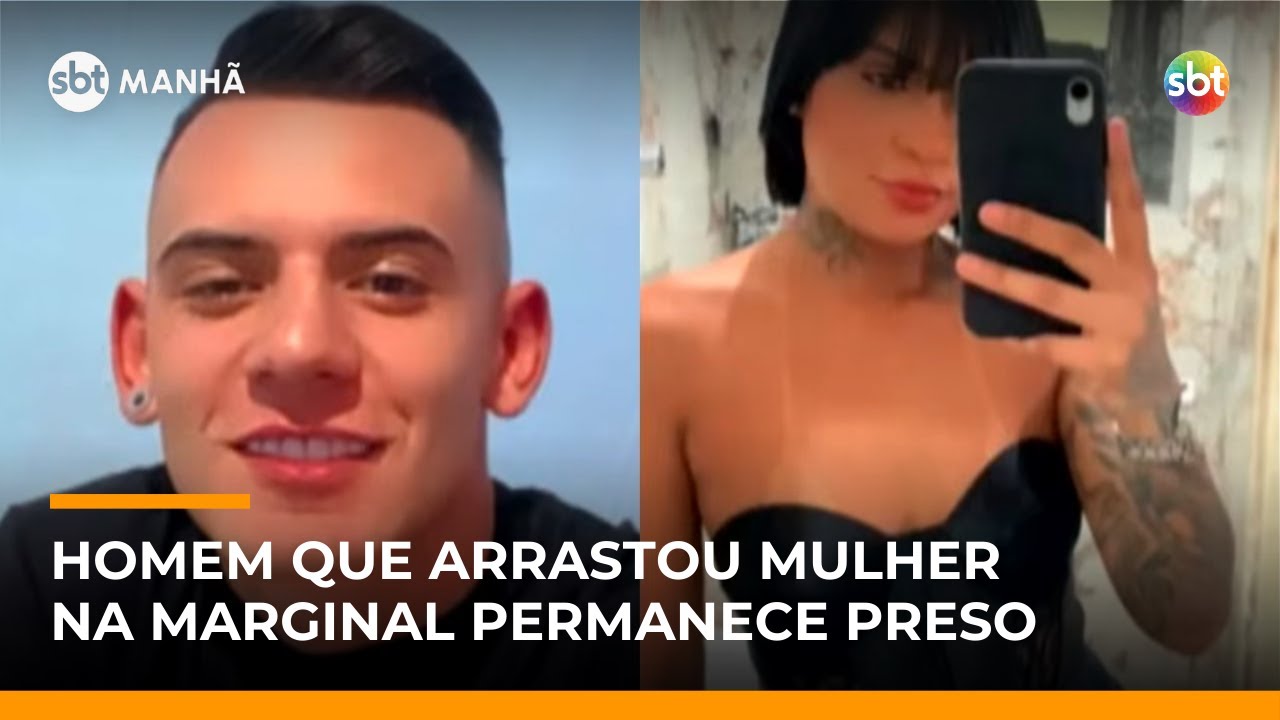 SBT Notícias/SBT Manhã: Justiça mantém prisão de suspeito que atropelou e arrastou mulher em SP
