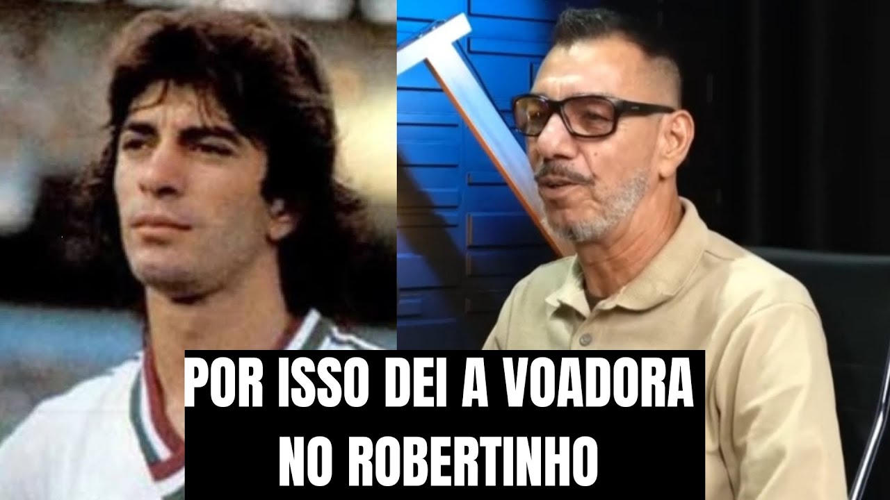 MOZER FALA PORQUE DEU UMA VOADORA NO ROBERTINHO 