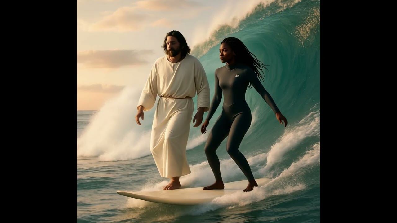 Let's Surf on the Waves Beloved
