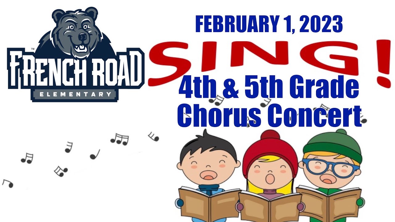 FRES 4th 5th Grade Chorus Concert February 1, 2023