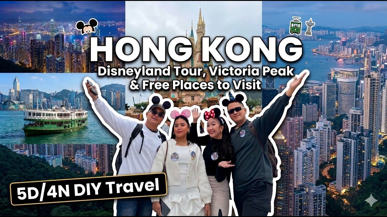 First Timer Guide in HONG KONG 2026 🇭🇰 | 5D4N Complete Travel Guide for Filipinos ✈️ 🚦