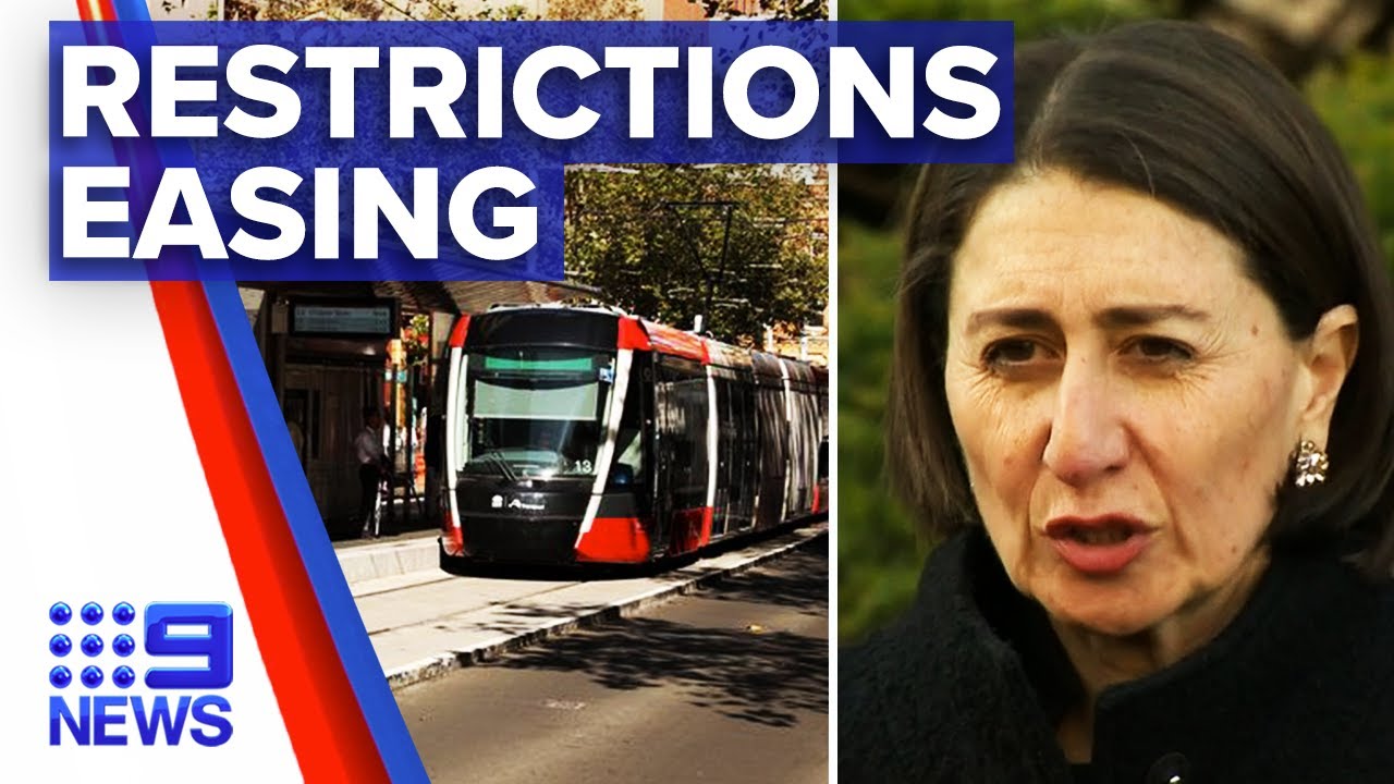 Coronavirus: Public transport restrictions to ease | Nine News Australia