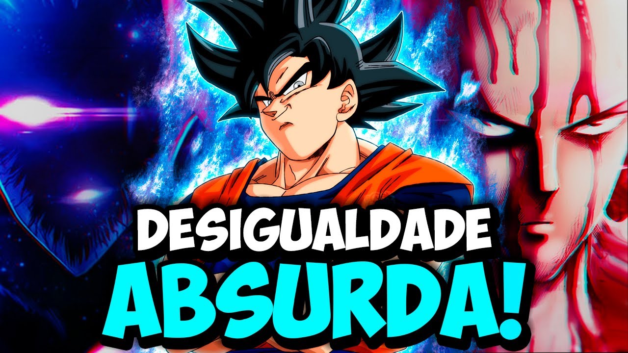 A Diferença ENTRE GOKU e SAITAMA é HUMILHANTE!