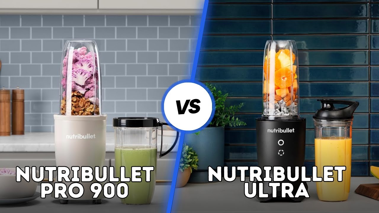 Nutribullet Pro 900 vs Ultra: ¿Potencia extra o buen precio? 🍉🍊🥝