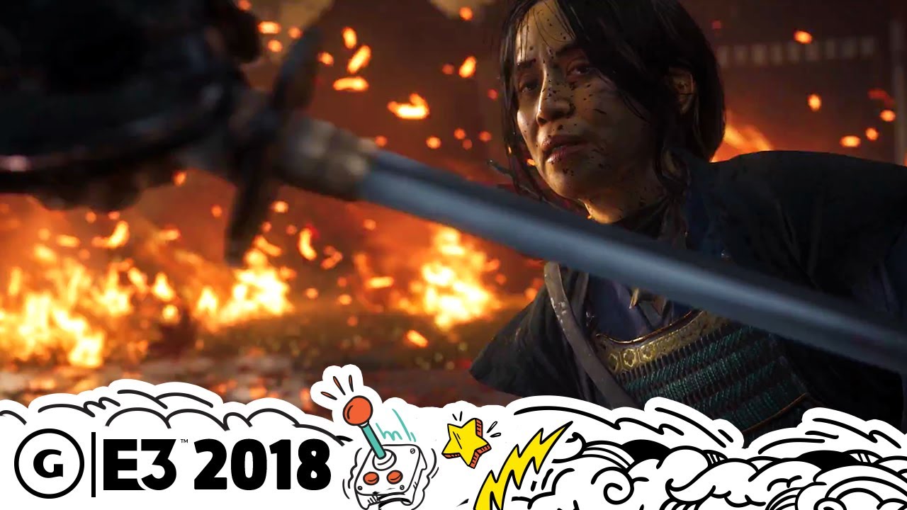 Ghost of Tsushima's Combat and World Explained | E3 2018