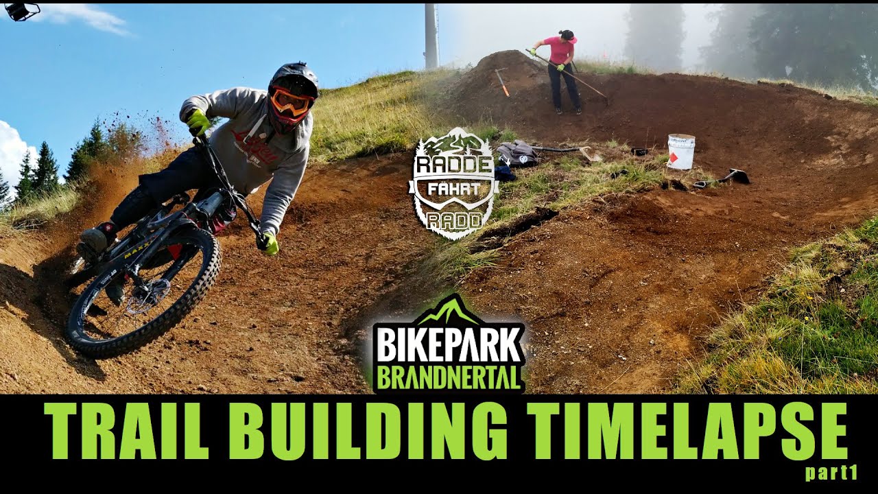 Bikepark Brandnertal - Building the Black Line - Tschonny Noxwil part1 (eng subs)