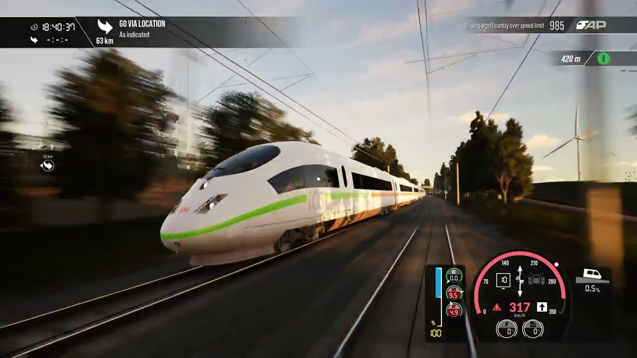ICE 3 350+ km/h