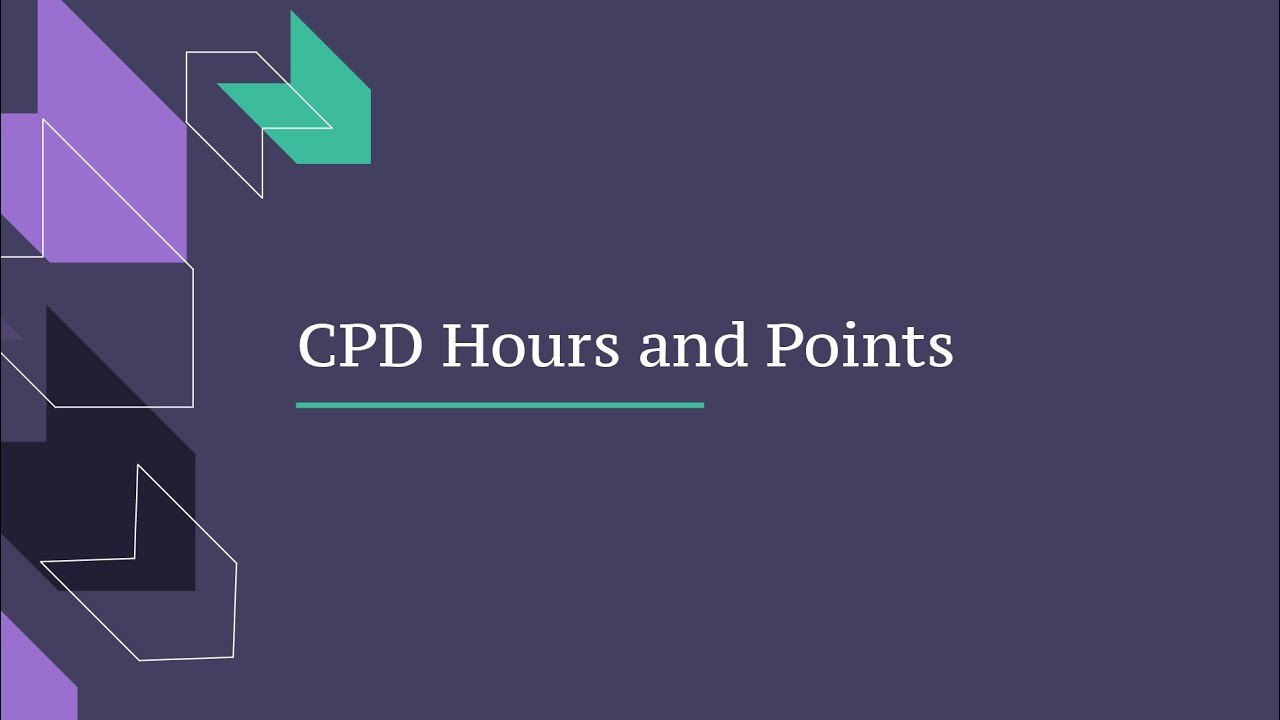 What are CPD hours and points? A simple explanation