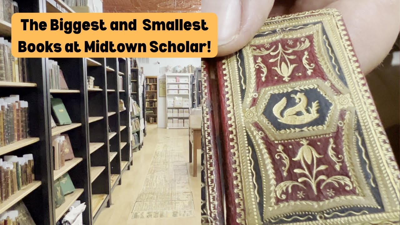 The Biggest and Smallest Book at Midtown Scholar 📚  Buy Day Friday 📚 Feb 6, 2026