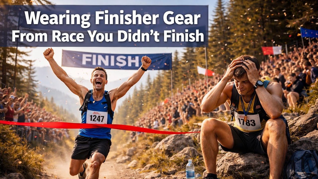 Would You Wear Finisher Gear From A Race You Didnt Finish