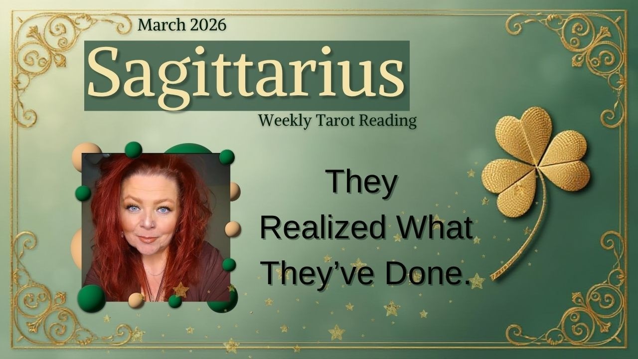 ♐SAGITTARIUS: Warning &mdash; A Message Is On The Way | March 2026 Tarot