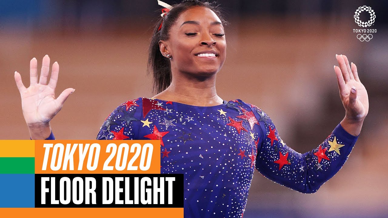 🤸‍♀️ Simone Biles' Floor Routine to “Tokyo Drift” & “Jokers" 🎵