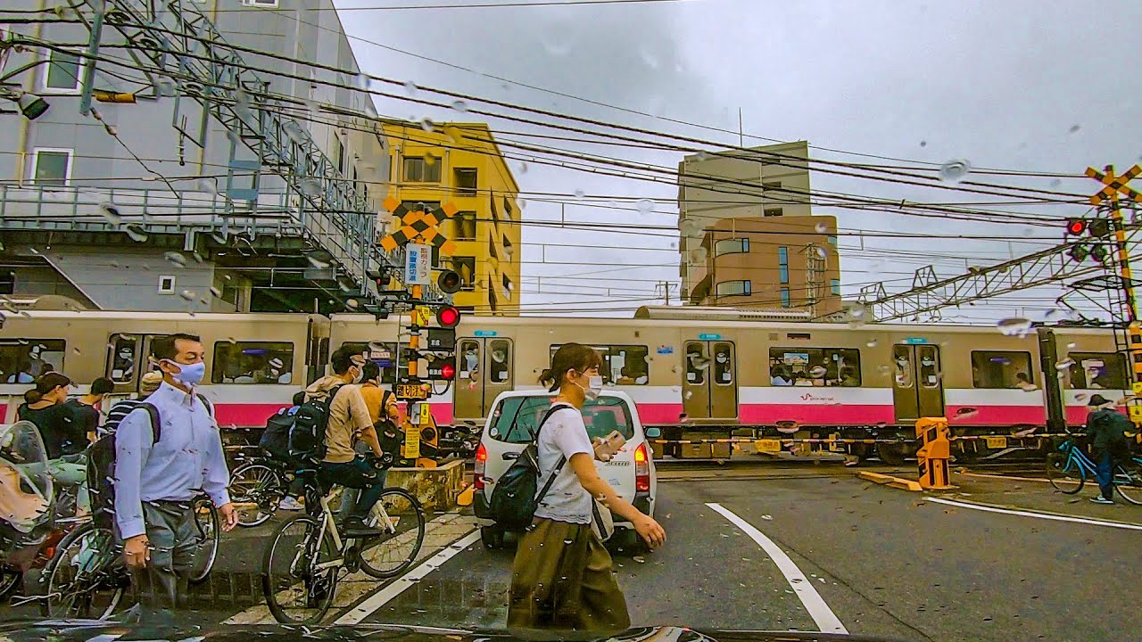 【京成津田沼】通勤ラッシュ時の開かずの踏切ってどんだけ待つの？【あふたーすくーる #286】