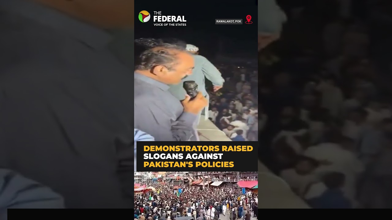 Thousands rally in Rawalakot, demand justice over deaths during PoK protests | #shorts