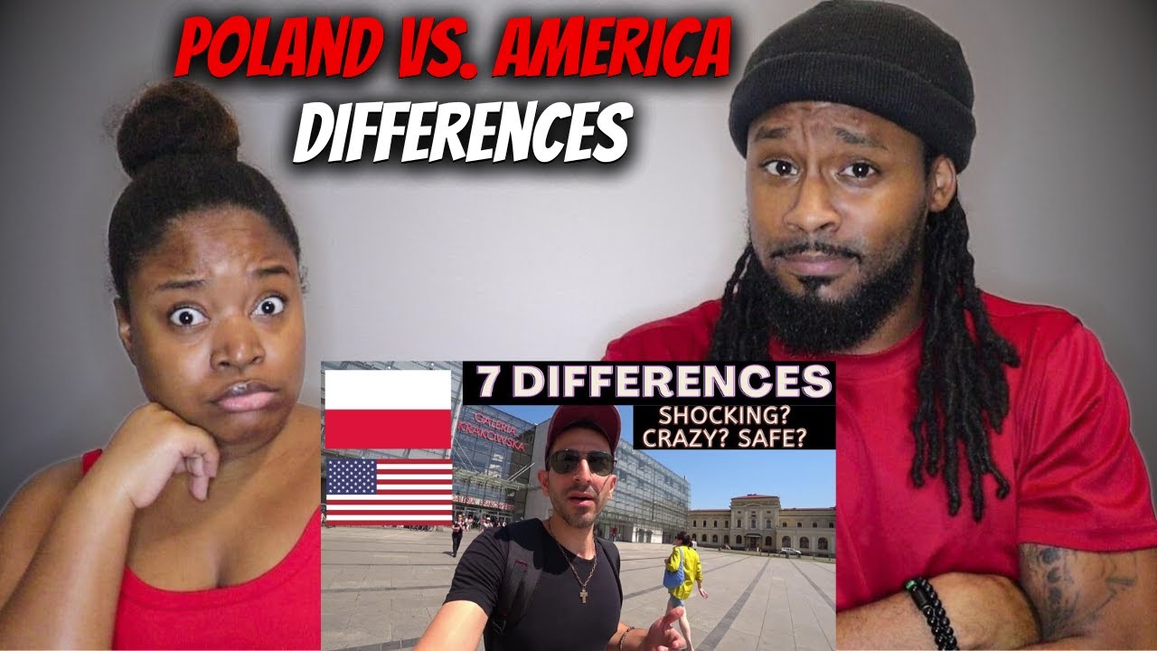 🇵🇱vs🇺🇸 CULTURE SHOCKS IN POLAND! American Couple Reacts 