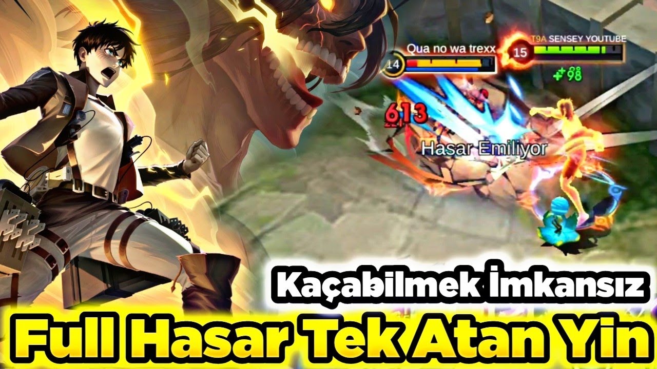 Full + Full Hasar Yin İçeri Kimi Alırsa Tek Atıyor Şaşıracaksınız Mobile Legends