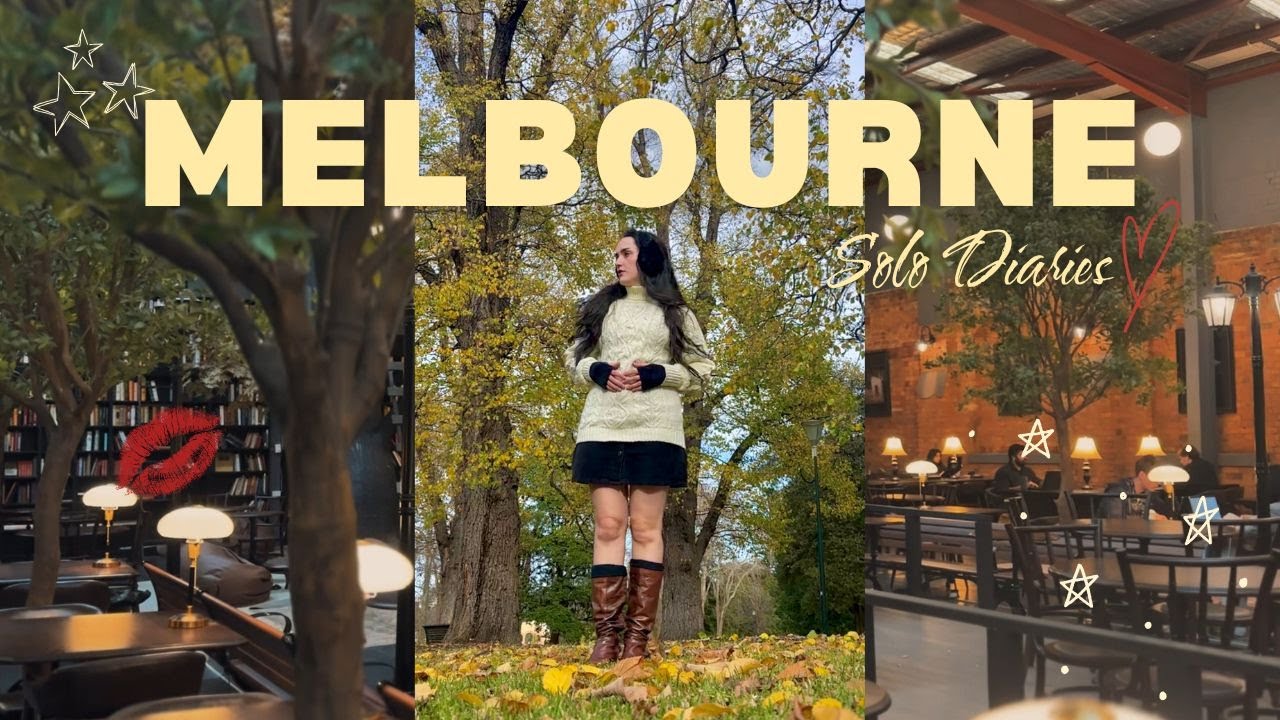 {Melbourne Vlog} 3 days in Melbourne *by myself* | Solo Diaries ❣️