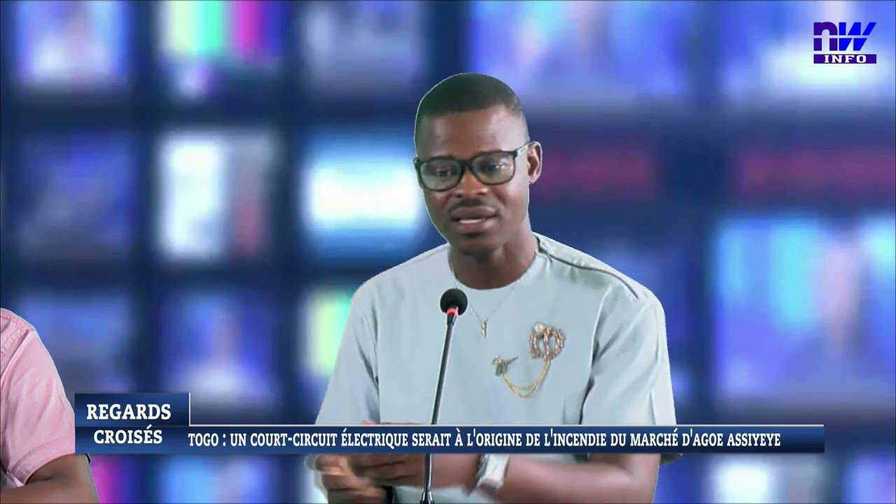 Togo : un court-circuit électrique serait à l'origine de l'incendie du marché d'Agoè Assiyeye