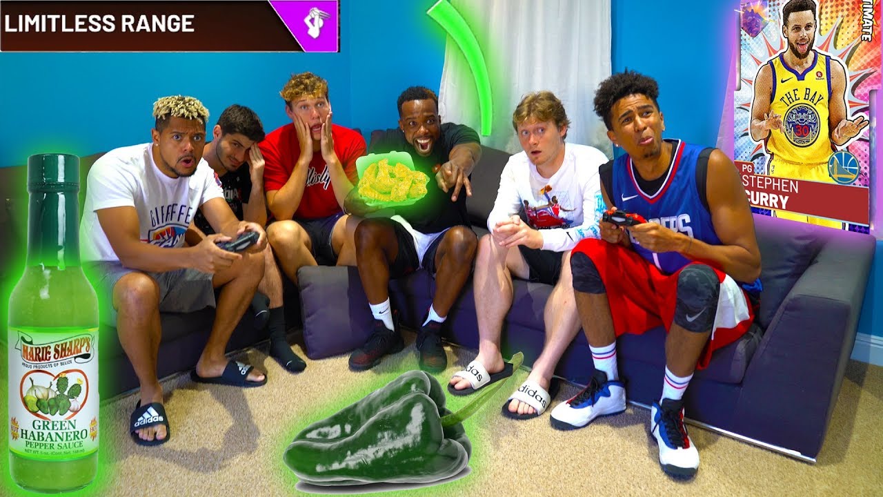 IF You Miss A Green Release You Eat A Green Hot Pepper | 2HYPE Wings Shooting Challenge! NBA 2K19