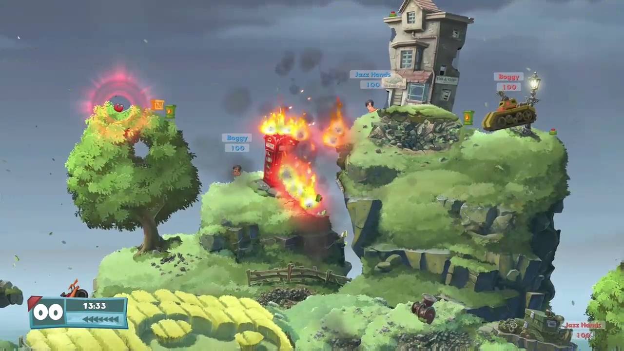 spieletest.at präsentiert Worms W.M.D.: Neue Fahrzeuge, neue Waffen