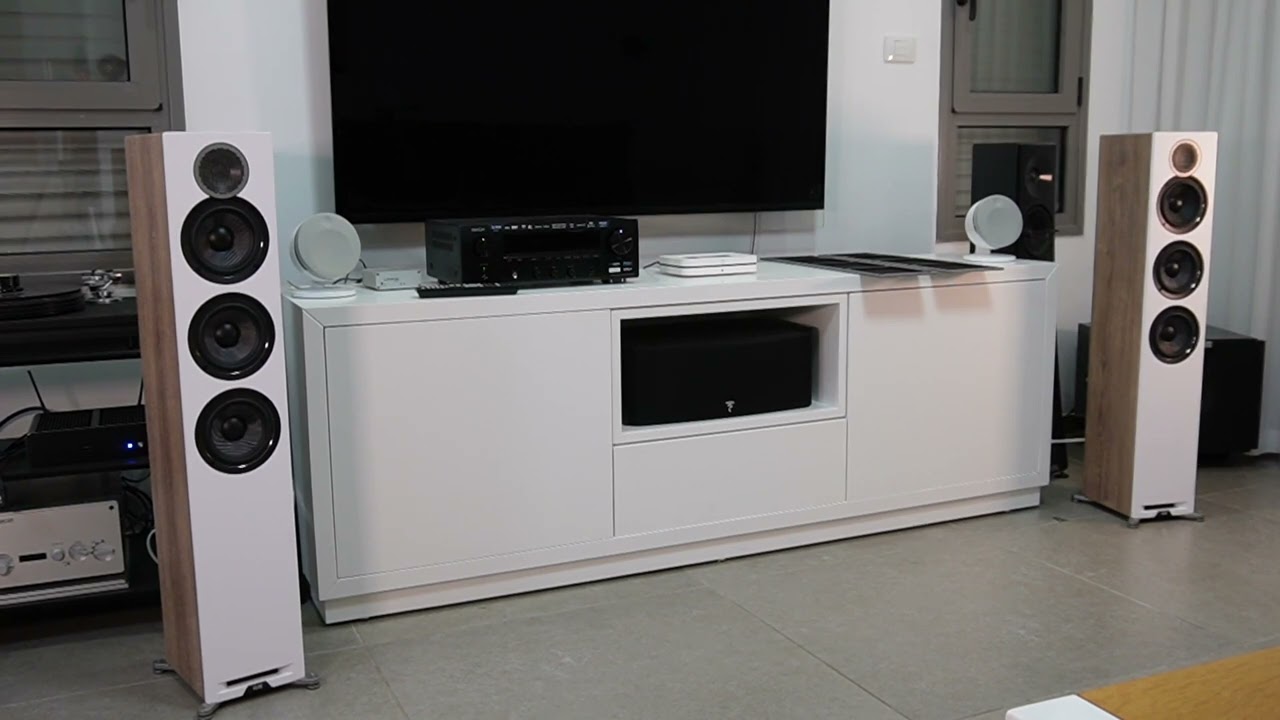 Elac DFR52, Denon DRA 800H Sound Demo