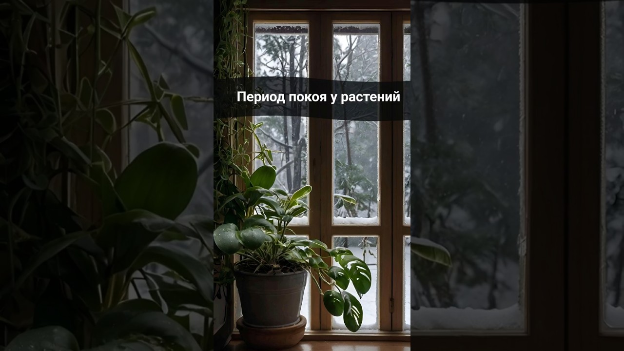 Уход за растениями во время периода покоя #комнатныецветы #комнатныецветы