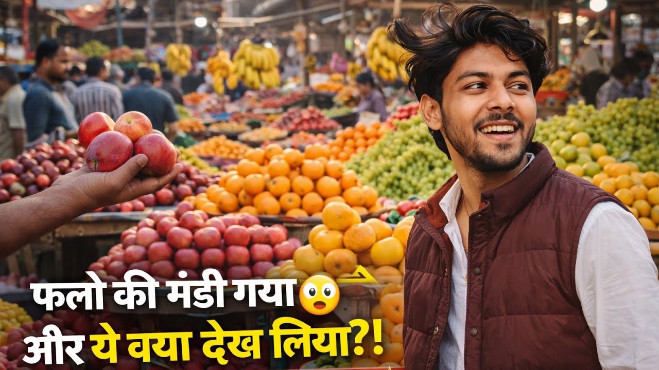 Cheapest Fruits Market Visit 🍊 | Aaj Sab Kuch Dekh Liya