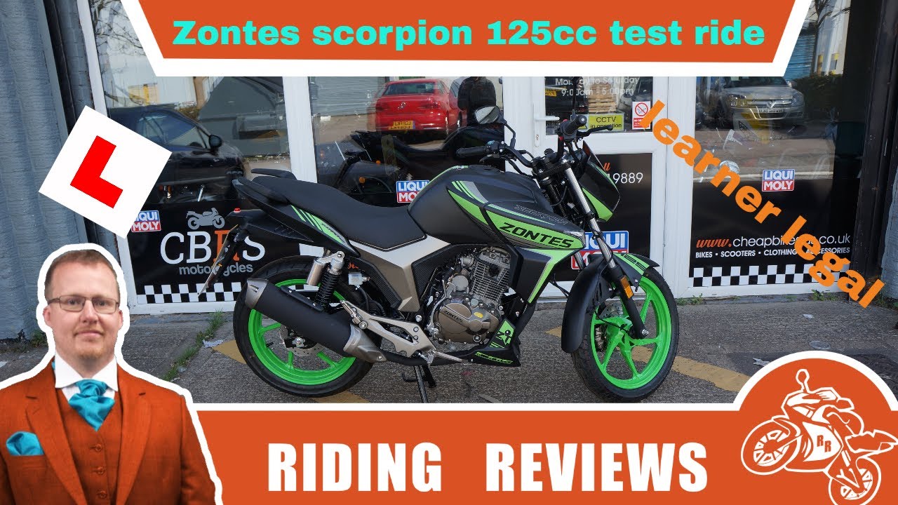 Zontes scorpion 125cc test ride