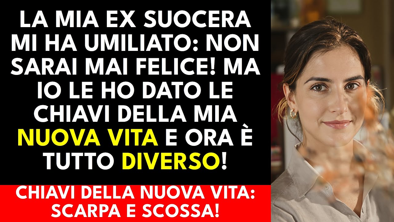 La mia ex suocera mi ha portato una sciarpa... io le ho dato le chiavi della mia nuova vita