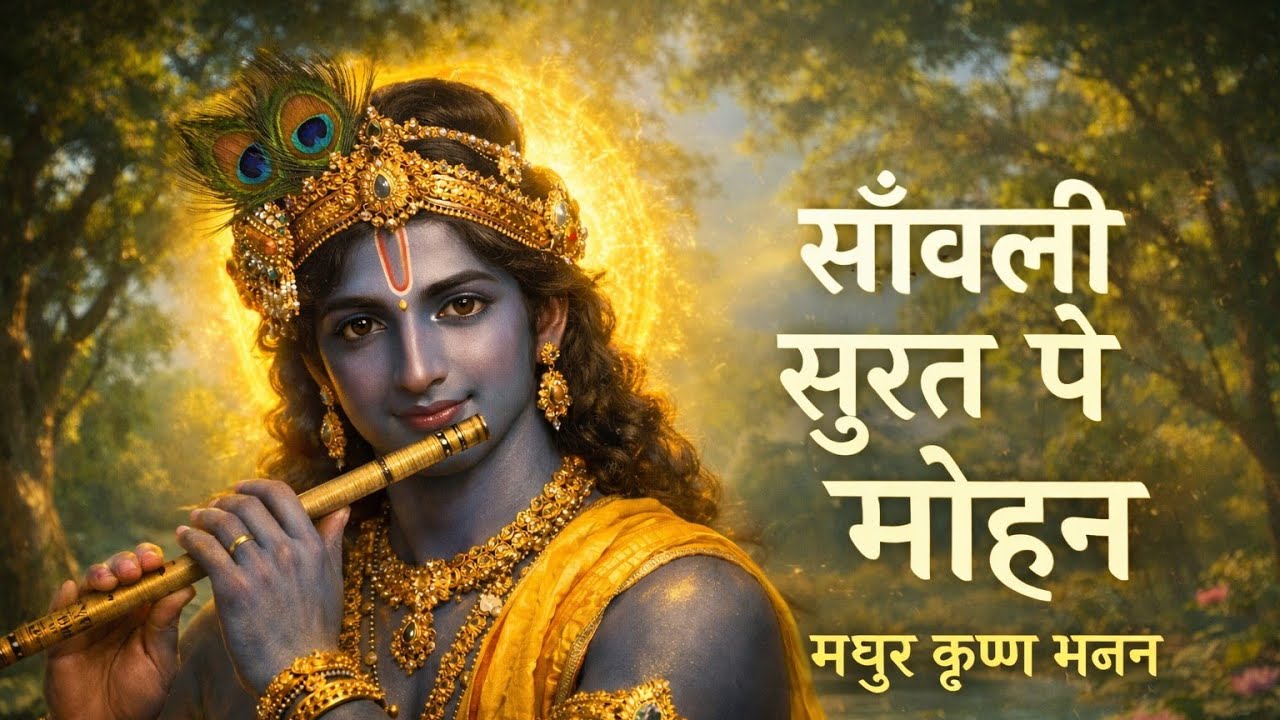 सांवरी सूरत पे मोहन दिल को छू लेने वाला भजन #love #song 